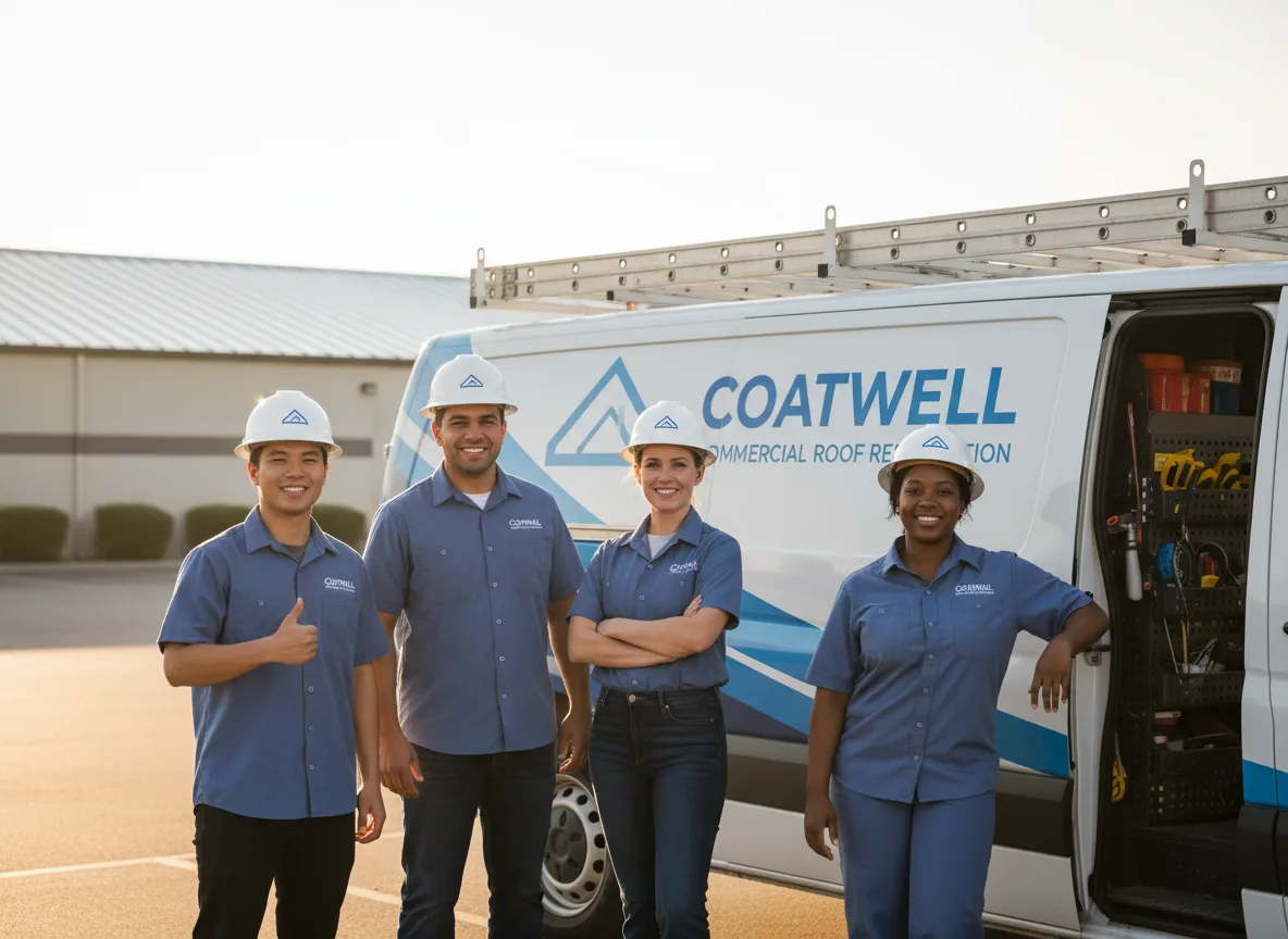 Commercial roof coating company in Taylor, ND